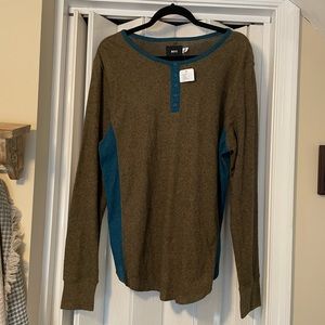 BDG Urban Outfitters Brown & Teal Sweater NWT